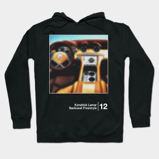 Kendrick Lamar - Backseat Freestyle / Minimal Graphic Artwork Design Hoodie